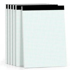 Graph Paper Pads 8.5 11, 4X4 Ruled, 6 Pack 1/4 Notebooks New. Price: $16.99.