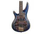 Used Ibanez SR2605LCBB Premium 5-STRING Bass W/bag Cerulean Blue Burst. Price: $1749.99.