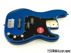 Fender Squier Affinity Precision Pj Loaded Bass Body, Lake Placid Blue Open. Price: $249.99.