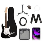 Fender Squier Debut Series Stratocaster Electric Guitar Kit Beginner New. Price: $409.49.