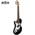 Kala Solid Body 4-STRING Fretted U-bass Jet Black Left Handed Ubass-sb-bk-fs-l New. Price: $369.00.