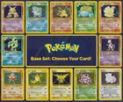 1999 Pokemon Base Set: Choose Your Card! All Cards Available - 100% Authentic Ungraded. Price: $17.99.