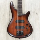 Ibanez Standard SR505A 5-STRING Bass, Rosewood, Mahogany Brown Burst Low Gloss New. Price: $749.99.