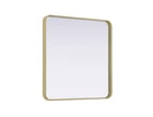 Elegant Lighting MR8A3030 Remy 30" Square Flat Medium Density - Brass New. Price: $226.00.