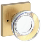 Baldwin Pv.ccy.csr Contemporary Crystal Privacy Door Knob Set - Brass Open. Price: $94.29.