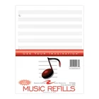 Roaring Spring Loose Leaf Music Filler Paper 20 Sheets 8.5"X11" With 12 Stave... New. Price: $9.86.