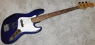 Fender Standard Jazz Bass Guitar Mim Midnight Blue 1999 Used. Price: $495.00.