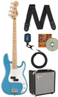 Fender Squier Sonic Precision Bass - California Blue W/ Rumble 15 Amplifier New. Price: $389.99.