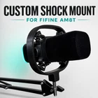 Fifine AM8T Microphone Shock Mount 3D Printed, O-ring Suspension, 3/8 Thread New. Price: $17.99.