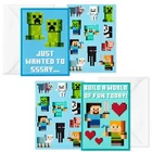 Hallmark Kids Minecraft Valentines Day Cards And Stickers Assortment 24 New. Price: $10.59.