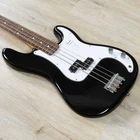 Fender Standard Precision Bass, Laurel, White Pickguard, Black New. Price: $679.99.