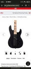 Jackson Limited-edition Series JS1M Concert Bass Satin Black Used. Price: $175.00.