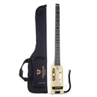 Traveler Guitar Ultra-light Maple Bass Small Custom Gig Bag Open. Price: $386.00.