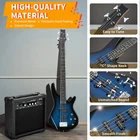 Ktaxon 4 String Electric Guitar,full Size,basswood With Bag & 20W Amp New. Price: $96.99.