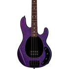 Sterling Stingray RAY34 4-STRING Bass, Rosewood Fingerboard, Purple Sparkle New. Price: $1049.99.