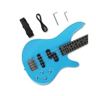 Electric Bass Guitar Full Size Standard 4STRING Pj Glossy Blue 34INCH Sc... New. Price: $143.80.