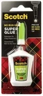 Scotch AD125 Super Glue Gel, Precision Applicator, 0.14 Oz New. Price: $7.95.