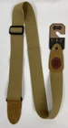 Levys Leathers Ltd. 2" Wide Tan Cotton Guitar Strap / New. Price: $20.00.