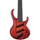 Ibanez BTB866MS 6-STRING Multi Scale Electric Bass Guitar Brown Topaz Burst Flat New. Price: $1599.99.