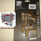 Ping P2687 Sealed Gear Bass Tuners, Gold New. Price: $95.68.