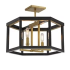 Minka Lavery 2114-726 Union Estates Semi-flush, 4-LIGHT, 240 Total Watts, 18-IN Open. Price: $219.99.