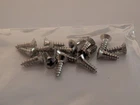 Fender Bass Pick-guard #4X3/8" Oval Head 16 Each Screw Kit Nickel New. Price: $9.25.