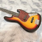 Full Size Sunburst Electric Bass Guitar 4 String J Right Handed Fast Shipping New. Price: $159.99.