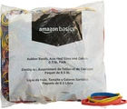 Amazon Basics Assorted Size Color Rubber Bands, Strong Elastic Stretch Offic New. Price: $14.87.