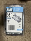 Halex 1/2 In. Electrical Metallic Tube (emt) Set-screw Coupling (50-PACK) New. Price: $22.98.