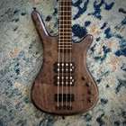 Warwick Pro Series Corvette $$ 4-STRING Bass Nirvana Blactrans Satin Black Hw Ug New. Price: $3500.00.