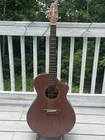 Breedlove Wildwood Concert Satin Mahogany Acoustic, Road Runner Deluxe Gigbag Used. Price: $449.00.
