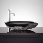 Signature Hardware 484617 Tarryton 21-3/4" Specialty Granite Vessel Bathroom Sin Open. Price: $219.99.