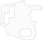 Wd Custom Pickguard For Fender American Standard Jaguar Bass #02M White Matte New. Price: $35.99.