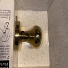 Baldwin Classic Round Knob Half Dummy Interior Solid Forged Brass 95405-030-LDM New. Price: $34.99.