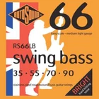 Rotosound RS66LB Swing Bass Stainless Steel Guitar Strings 35-90 New. Price: $26.95.