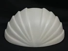 Justice Design Inc. Cream Shell Wall Sconce Lamp Needs Wiring As Is Used. Price: $63.60.