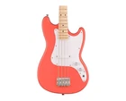 Used Squier Sonic Bronco Bass - Tahitian Coral W/ Maple Fb. Price: $239.99.
