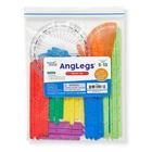HAND2MIND Anglegs Starter Set With Protractors, Geometry Multicolor New. Price: $17.15.