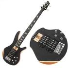 Electric Bass Guitar 5 String Natural Wood Matte Finish Bullstar Db Bullfighter New. Price: $439.99.