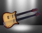 New Nashville Brand Double Neck Guitar Bass Hard Case Seven Five. Price: $928.77.