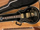 Ibanez AR520H Artist Hollowbody Black With Hard And Lined Molded Case Open. Price: $799.50.