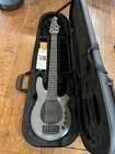2025 Ernie Ball Musicman Bongo 6 Bass Titan Gray Ebony Fretboad Stealth Hw Minty Used. Price: $2599.00.