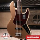 Fender American Professional Classic Jazz Bass - Faded Firemist Gold With Gig New. Price: $1599.99.