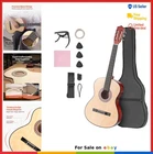 Classical Guitar 38 Inch Basswood Nylon Strings Starter Kit With Gig Bag Tuner New. Price: $88.97.