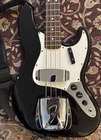 Fender Jazz Bass Electric Guitar Black W/ Strap & Gig Bag Used. Price: $615.00.