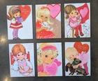 Designs Of Vintage Hallmark Girls' Valentines Day Cards New Fold Over 1960-80S. Price: $12.95.