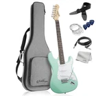 Start Playing Guitar Today - 39 Inch Electric Kit Mint Green New. Price: $179.99.