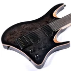 6-STRING Grote Headless Electric Guitar, Solid Body (black) New. Price: $185.30.
