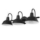 Globe Electric Vintage 24 3-LIGHT Led Matte Black White Interior Vanity Open. Price: $43.99.