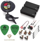 Emg Set Black David Ellefson 4 String Soapbar Bass 35DC & 35CS (DT-C2 Tuner ) New. Price: $209.00.